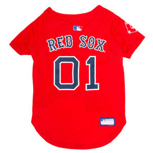 Red Sox Pet Mesh Jersey Medium