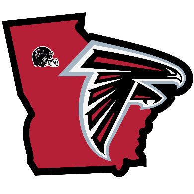 Falcons Decal Home State