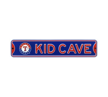 Rangers Street Sign KCave MLB