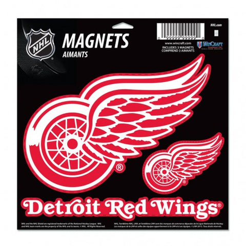 Red Wings 11x11 Magnet Set