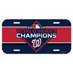 Nationals 19WS Plastic License Plate