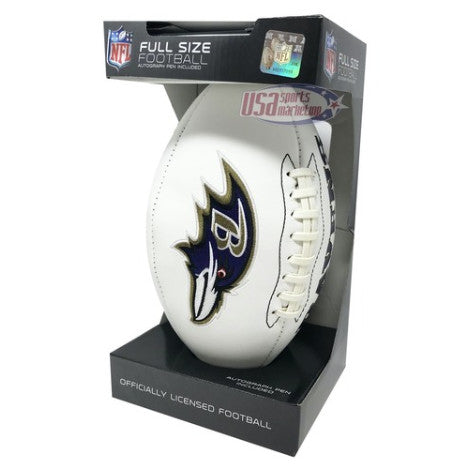 Ravens White Panel Football – JP Sports