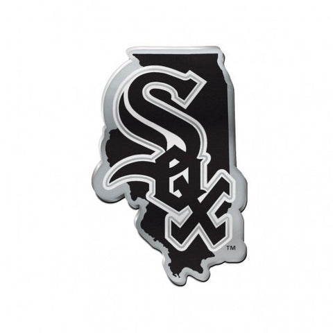 White Sox Auto Emblem Acrylic State