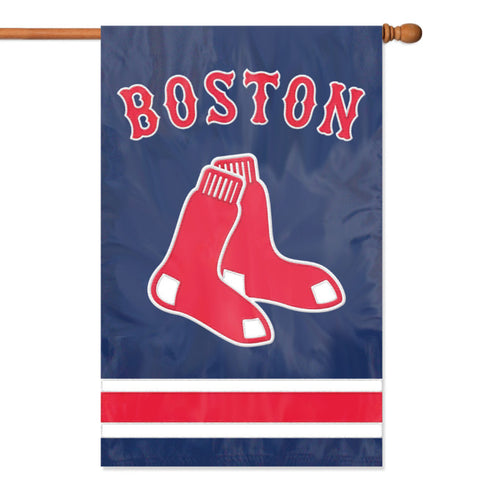 Red Sox Premium Vertical Banner House Flag 2-Sided
