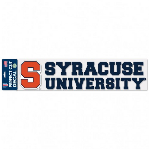 Syracuse 4x17 Cut Decal Color