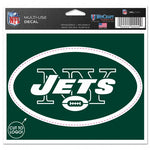 Jets 4x6 Cut Decal NFL