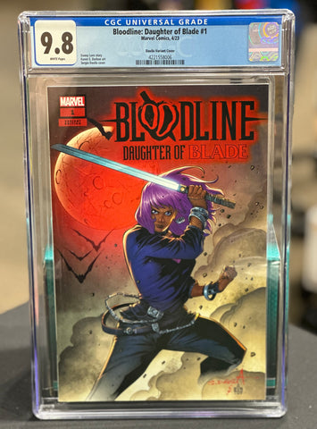 Bloodline: Daughter Of Blade Issue #1 April 2023 Davila Variant CGC Graded 9.8 Comic Book