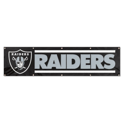 Raiders 8ft Banner