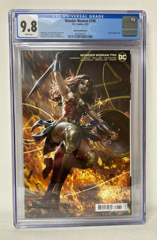 Wonder Woman Issue #796 Year 2023 Chew Variant Cover CGC Graded 9.8 Comic Book