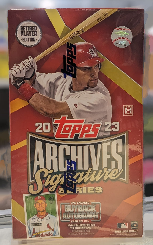 2023 Topps Archives Signature Series Retired Player Edition MLB Hobby Box