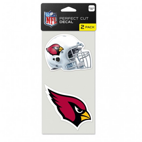 Cardinals 4x8 2-Pack Decal NFL