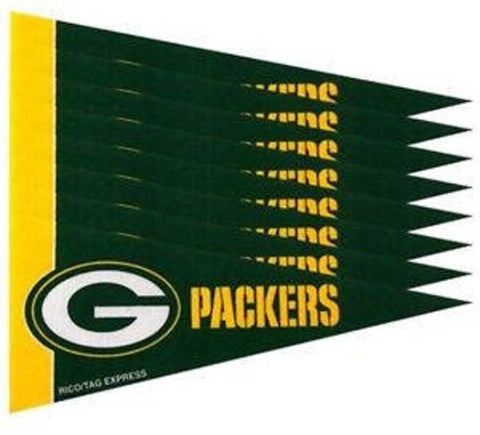 Packers 8-Pack Mini Pennant Set 4x9
