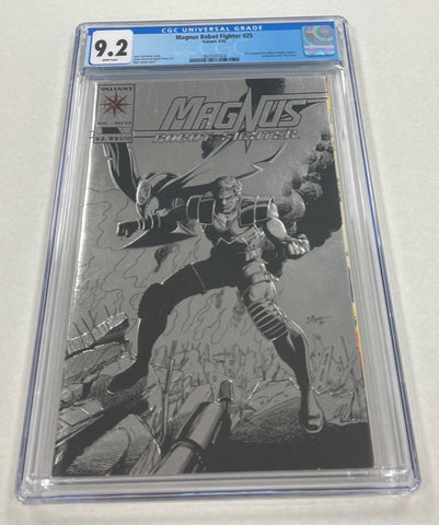 Magnus Robot Fighter Issue #25 Year 1993 CGC Graded 9.2 Comic Book
