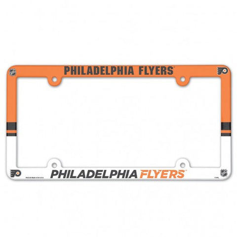 Flyers Plastic License Plate Frame Color Printed