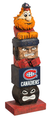 Canadiens Tiki Totem Team Garden Statue