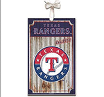 Rangers Ornament Metal Sign MLB