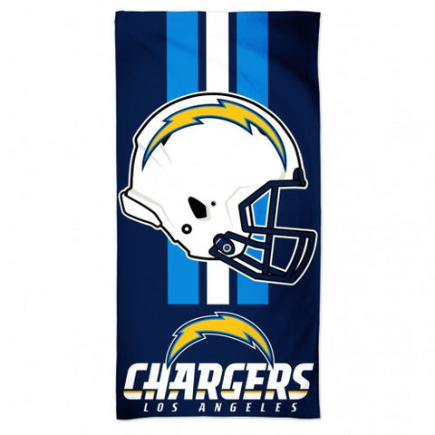 Chargers Beach Towel 30" x 60" Fiber