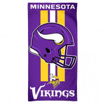 Vikings Beach Towel 30" x 60" Fiber