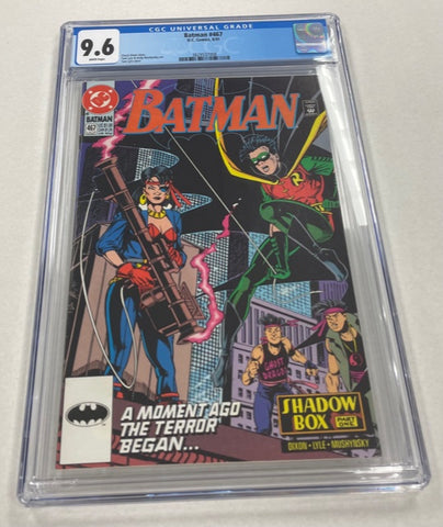Batman Issue #467 Year 1991 CGC Graded 9.6 Comic