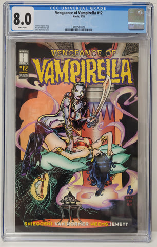 Vengeance of Vampirella Issue #12 Year 1995 CGC Graded 8.0 Comic Book