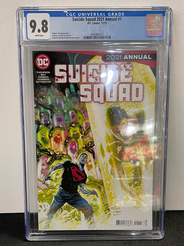 Suicide Squad Issue #1 Annual 2021 CGC Graded 9.8 Comic Book