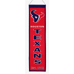 Texans 8"x32" Wool Banner Heritage