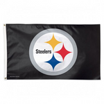 Steelers 3x5 House Flag Deluxe Logo
