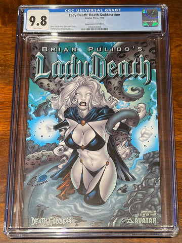 Brian Pulido's Lady Death: Death Goddess Issue #nn Commemorative Edition 2005 CGC Graded 9.8 Comic Book