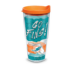 Dolphins 24oz Statement Tervis w/ Lid