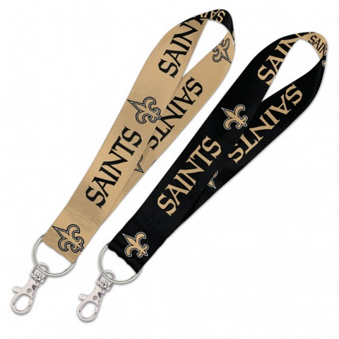 Saints 1" Lanyard Key Strap