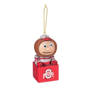 Ohio St Ornament Mascot Logo