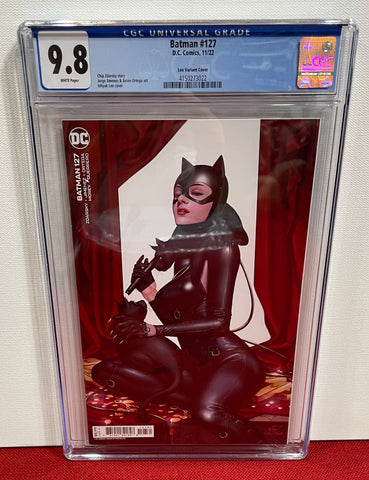 Batman Issue #127 Lee Variant Cover 2022 CGC Graded 9.8 Comic