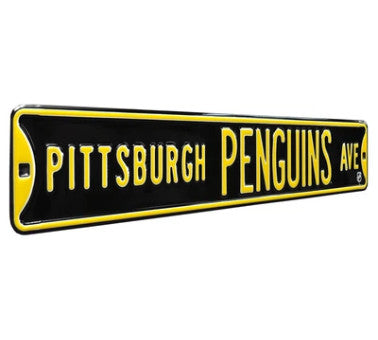 Penguins Street Sign