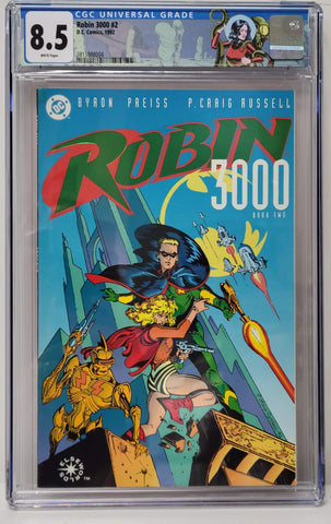 Robin 3000 Issue #2 Year 1992 CGC Special Label Graded 8.5 Comic Book