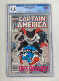 Captain America Issue #348 December 1988 CGC Graded 7.5 Comic Book