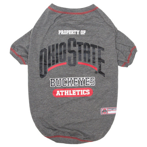 Ohio St Pet Shirt Property of Large