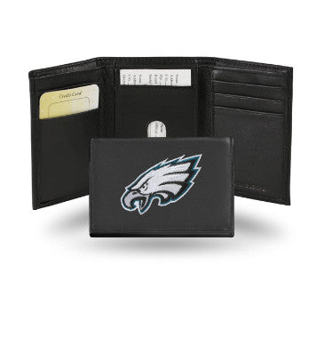 Eagles Leather Wallet Embroidered Trifold