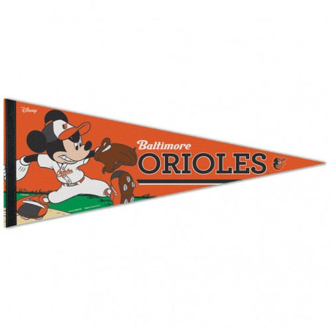 Orioles Triangle Pennant Premium Rollup 12"x30" Disney