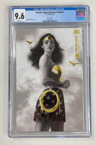 Wonder Woman Black & Gold Issue #1 Year 2021 Middleton Cover CGC Graded 9.6 Comic Book