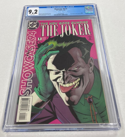 Showcase '94 Issue #1 Year 1994 CGC Graded 9.2 Comic