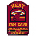 Heat Wood Sign 11x17 Fan Cave