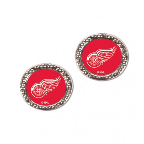 Red Wings Earrings Stud CRound