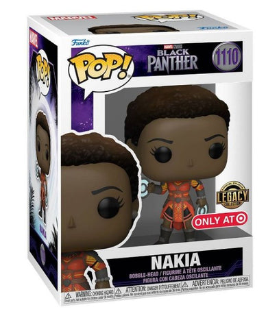 Funko Pop Vinyl - Marvel Black Panther - Nakia 1110 Target Exclusive Legacy Collection