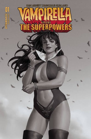 Vampirella VS Superpowers Issue #1 May 2023 Cover I 1:10 Yoon B&W Variant Comic Book