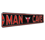 Bulls Street Sign Man Cave