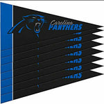 Panthers 8-Pack Mini Pennant Set 4x9 NFL