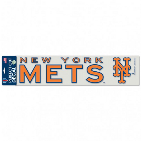 Mets 4x17 Cut Decal Color
