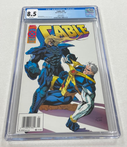 Cable Issue #19 Year 1995  CGC Graded 8.5 Comic