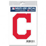 Indians 3x5 Decal Logo