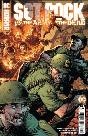 DC Horror Presents: SGT Rock VS The Army of Dead Issue #2 October 2022 Cover A Comic Book